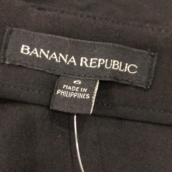 NWT Banana Republic Black Skirt Size 6 - Picture 4 of 5